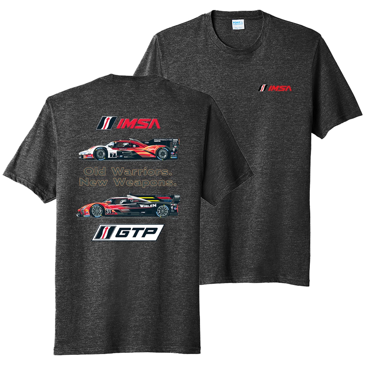 GTP Old Warriors, New Weapons Tee - Black Heather