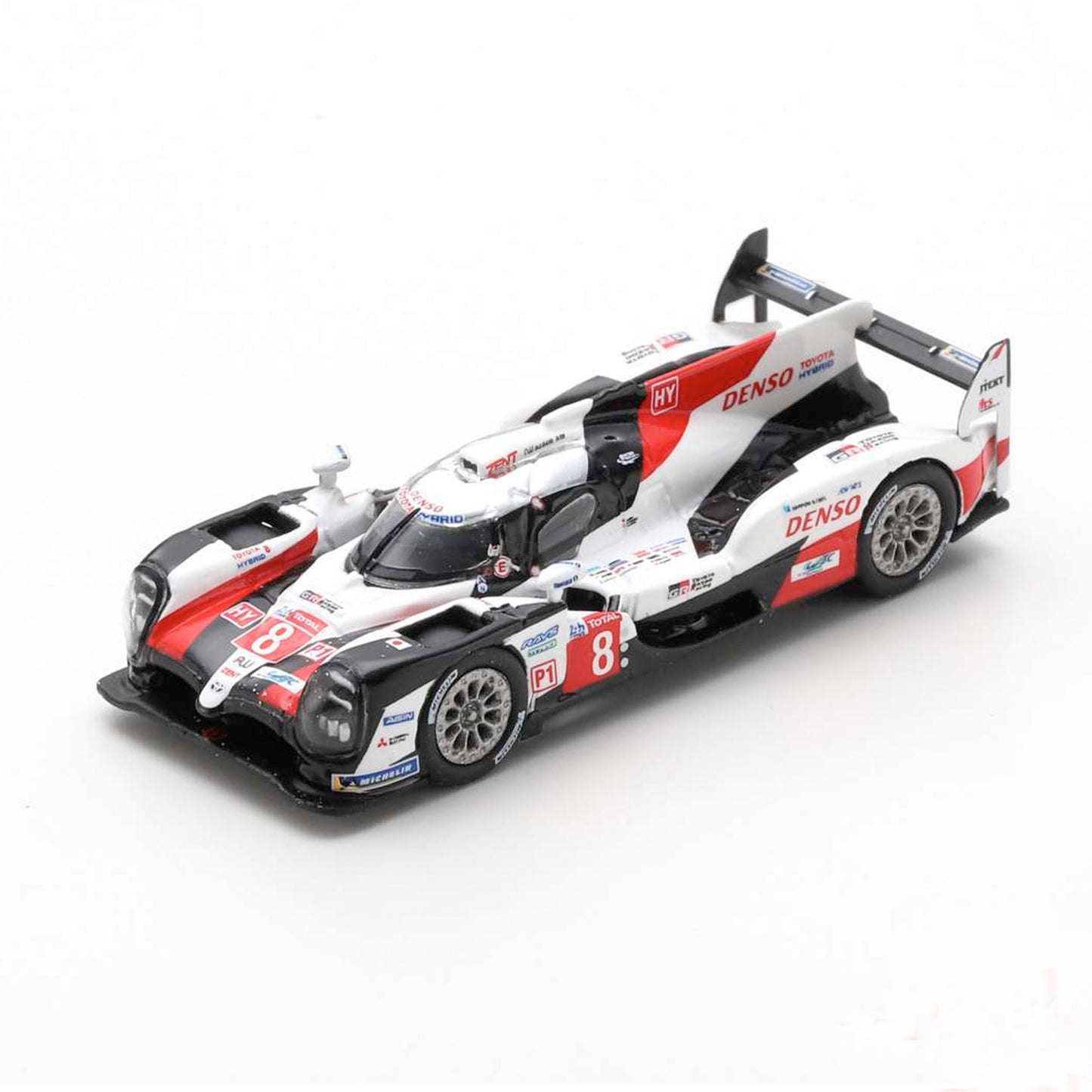 1/87 TOYOTA TS050 HYBRID No.8 TOYOTA GAZOO Racing Winner 24H Le Mans 2019 S. Buemi - K. Nakajima - F. Alonso - 87LM19