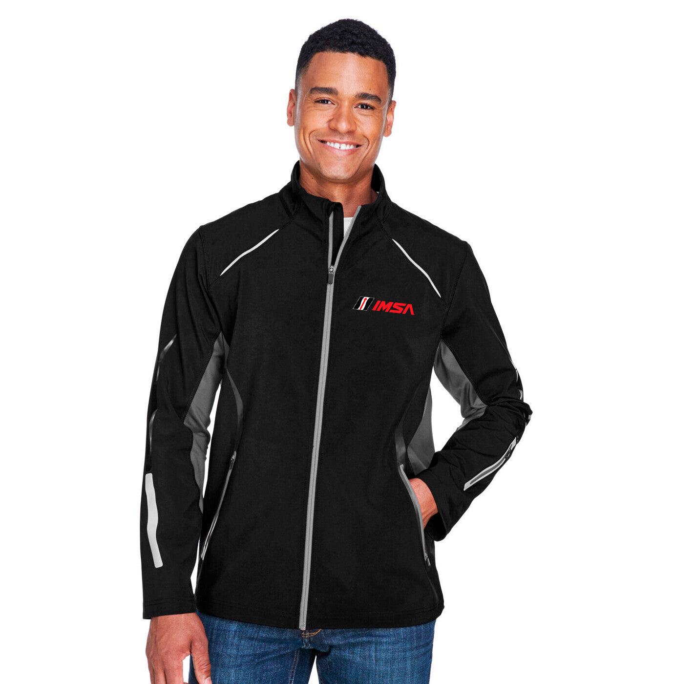 Men's Pursuit Jacket - Black / Silver
