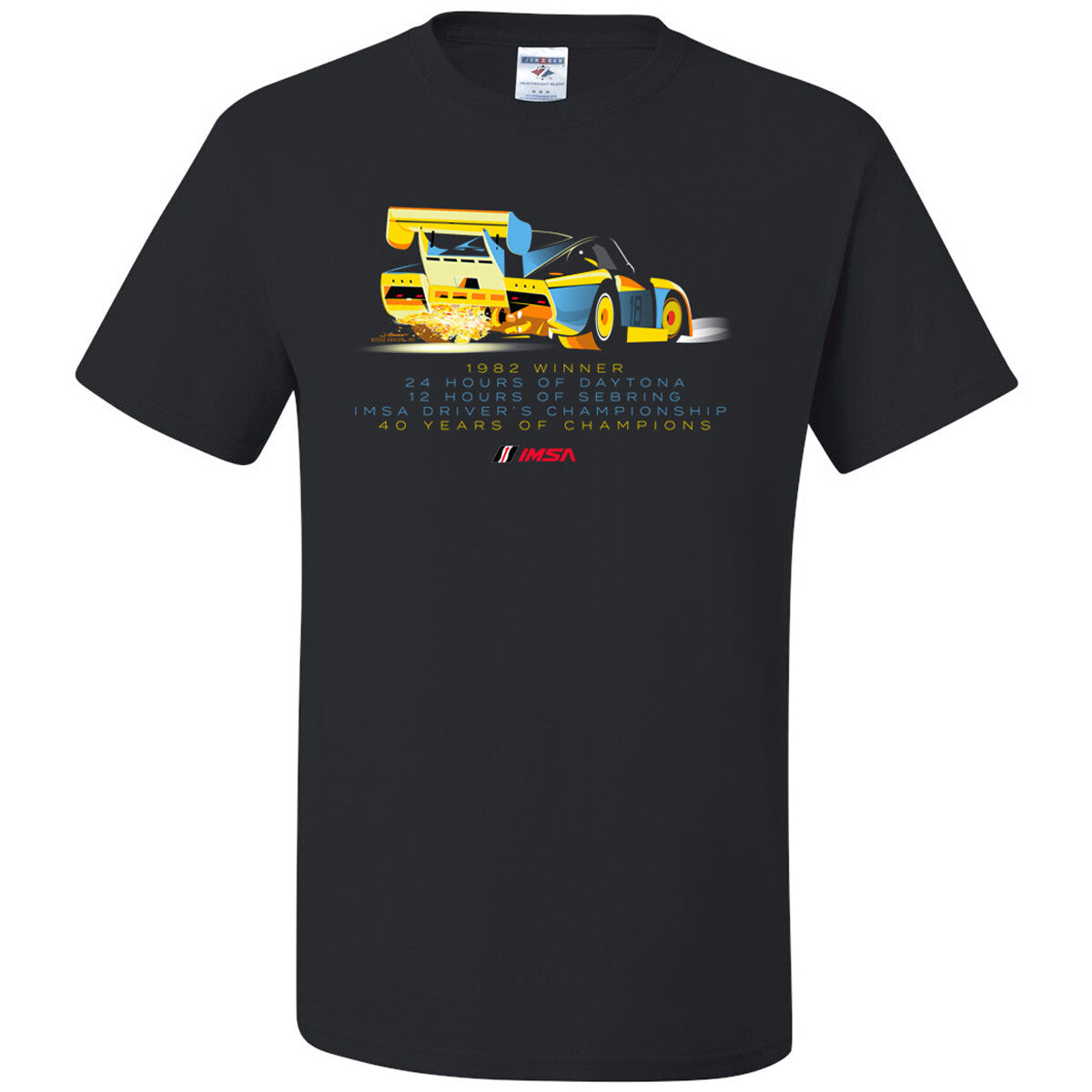 Legends 1982 Car #18 Tee - Black
