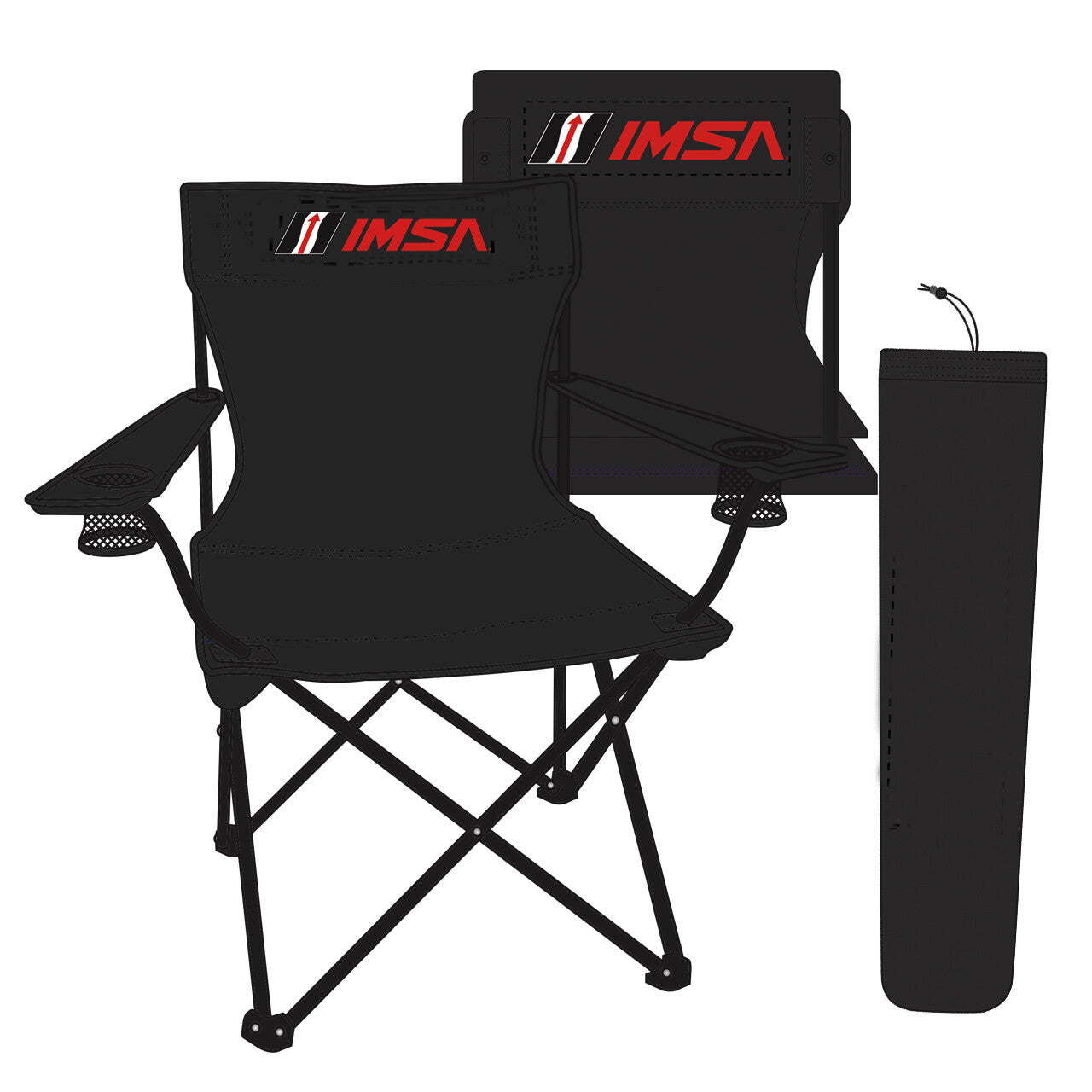 IMSA Captain's Chair - Black