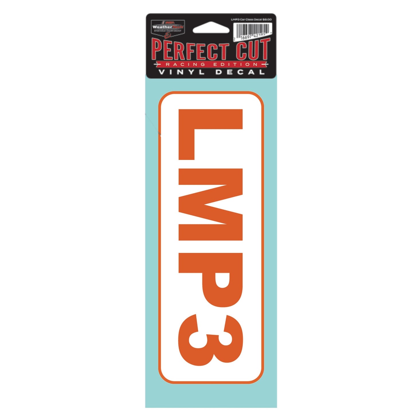 LMP3 Car Class Decal