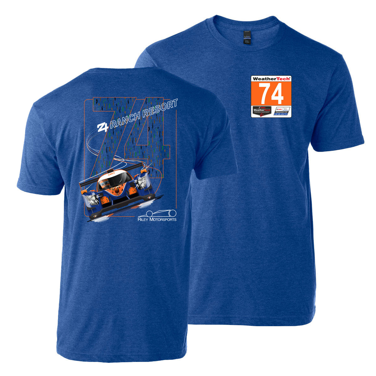 Riley Motorsports Tee - Heather Royal