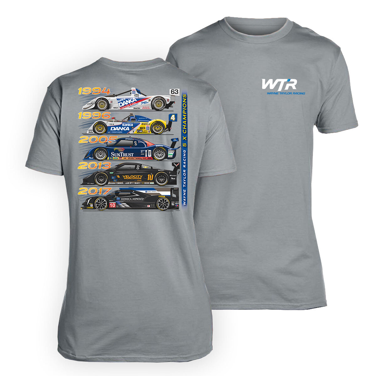 WTR Champions Tee Grey