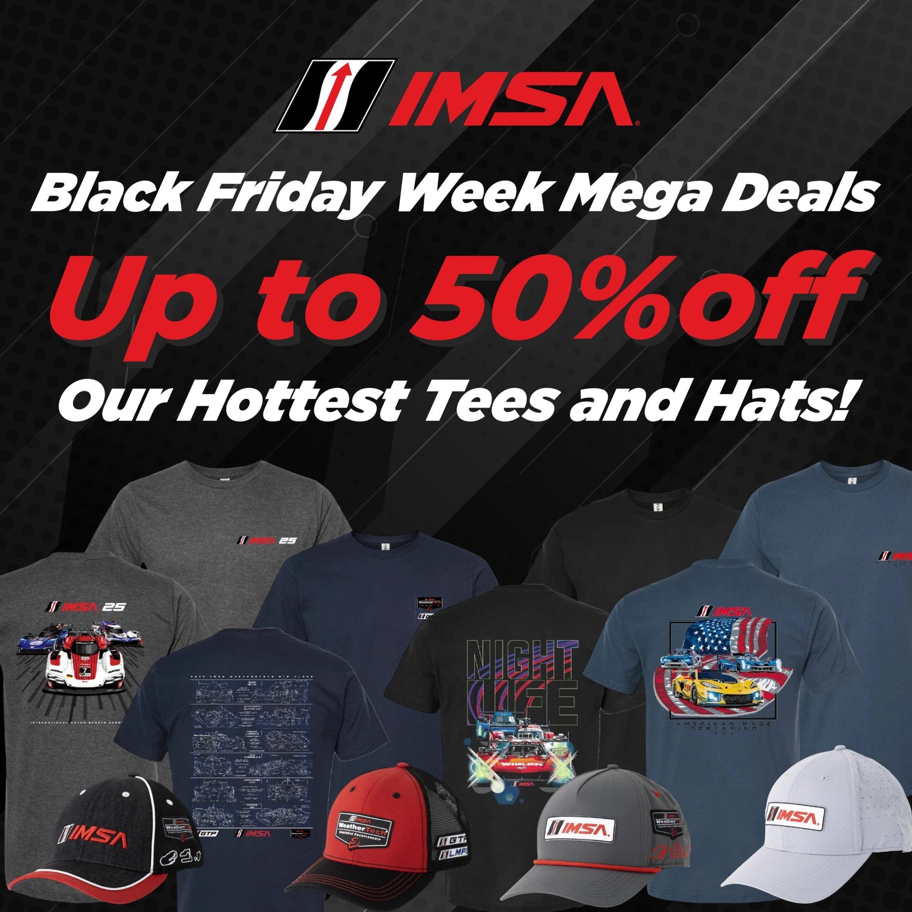 BFCM Tees and Hats Deals