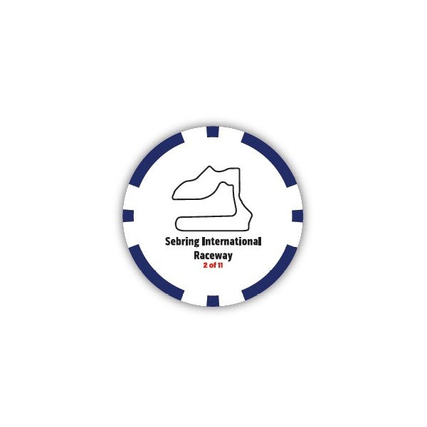 2024 IMSA Poker Chip - Sebring