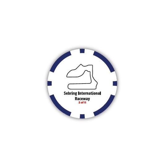 2024 IMSA Poker Chip - Sebring