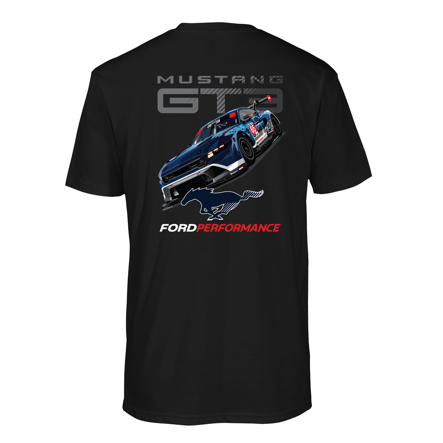 Ford Performance Mustang GT3 Tee - Black