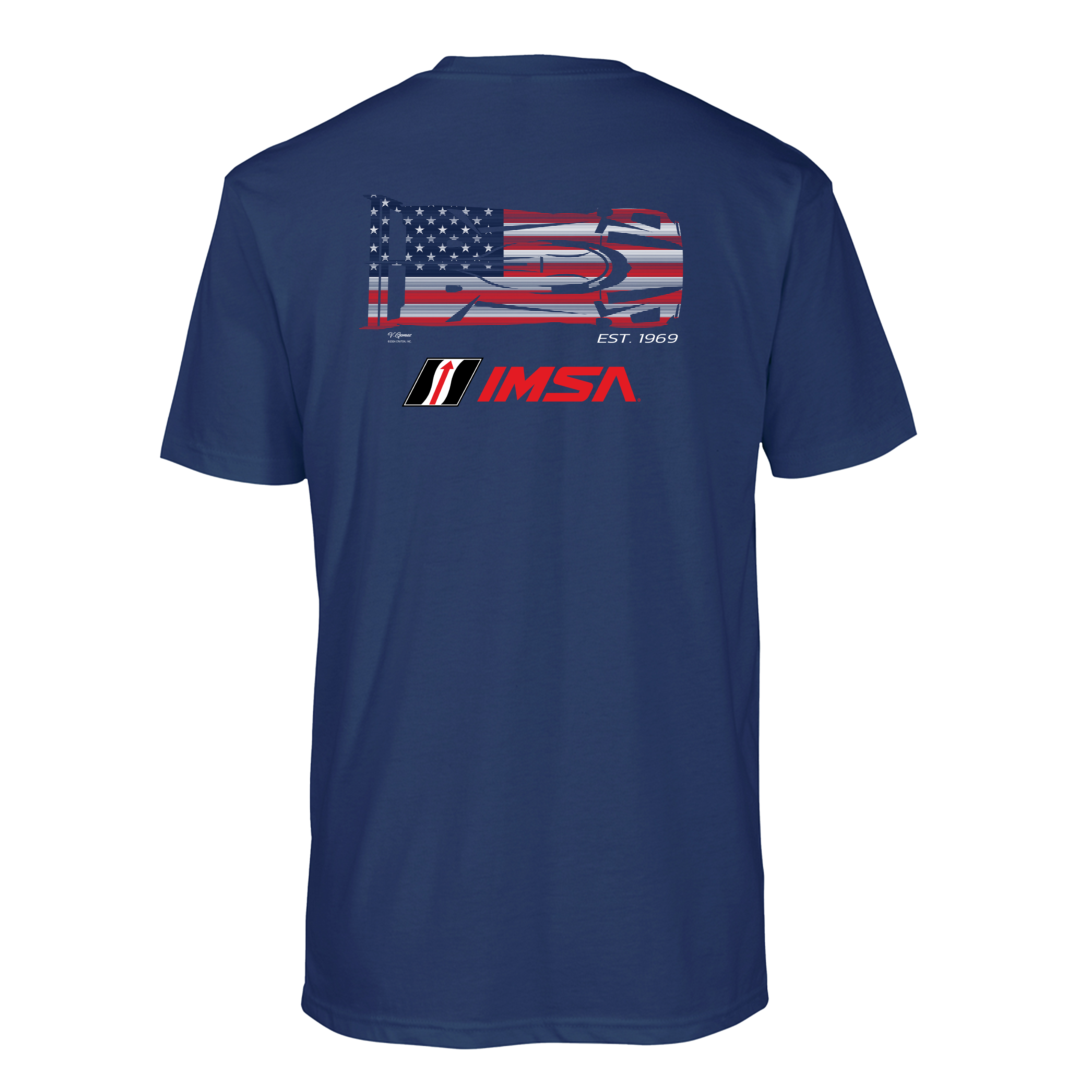 IMSA American Made Tee - Navy