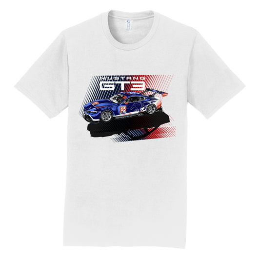 Ford Mustang GT3 Tee - White