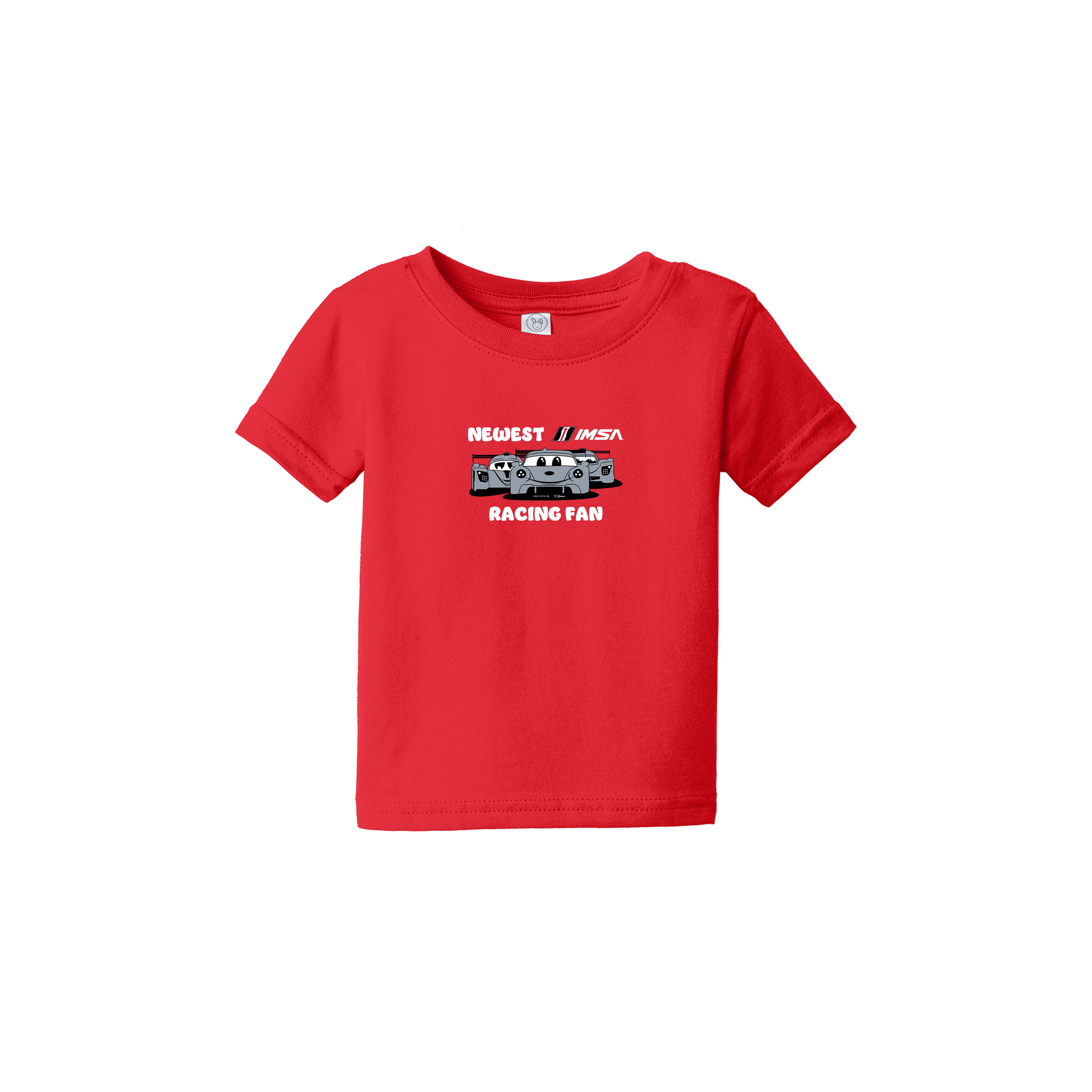 IMSA Newest Racing Fan Infant Tee - Red