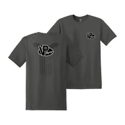 VP Racing Tonal American Flag Tee - Charcoal