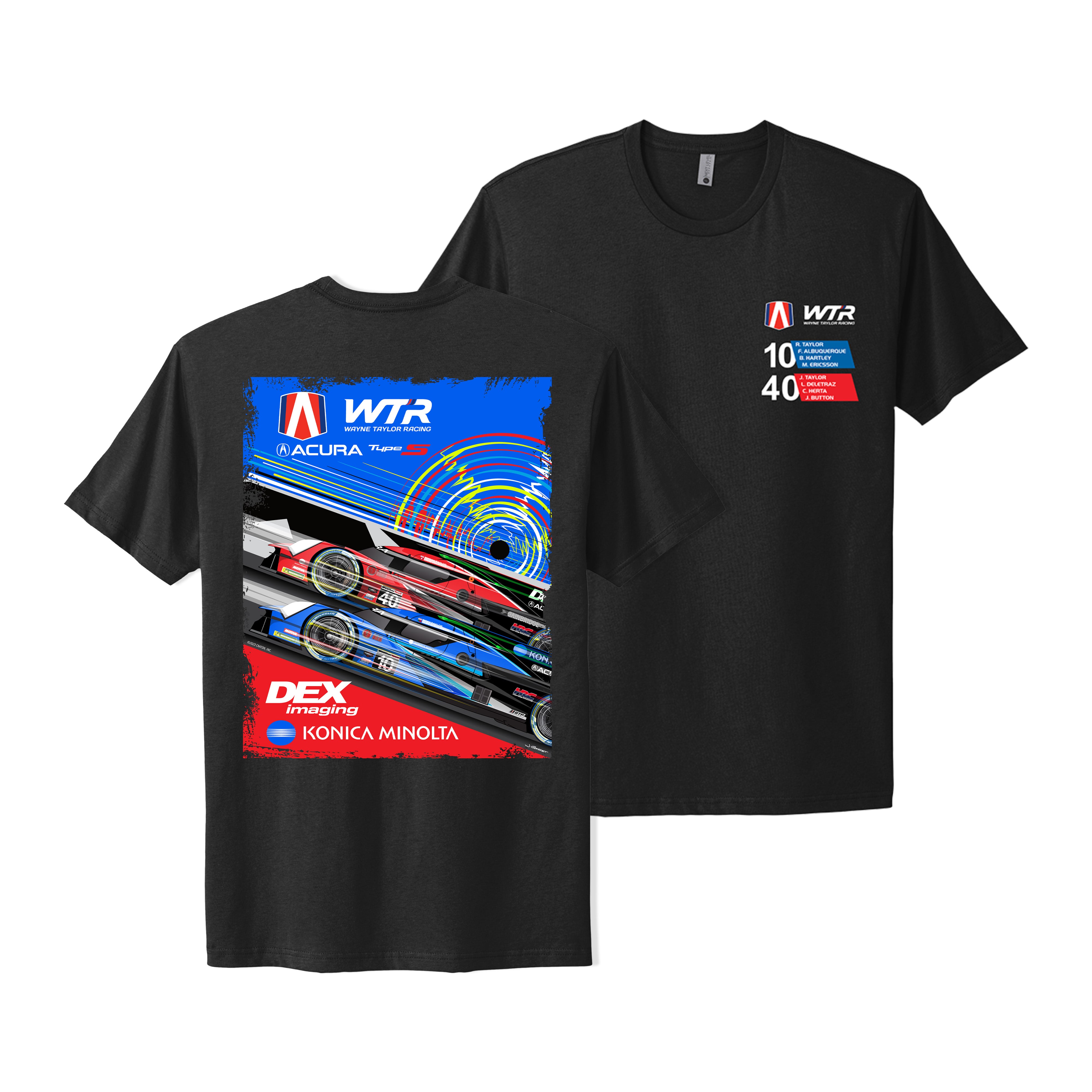 2024 Wayne Taylor Racing GTP Tee - Black
