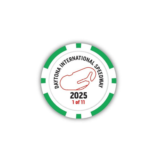 2025 Daytona Poker Chip