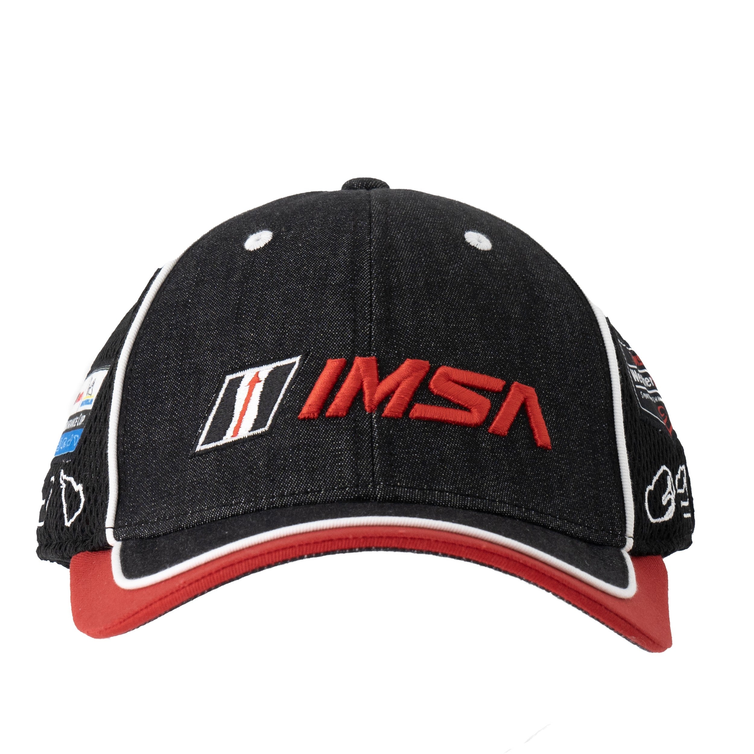 2025 IMSA Track Outline Hat - Black/Red