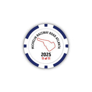 2025 Michelin Raceway Road Atlanta Poker Chip
