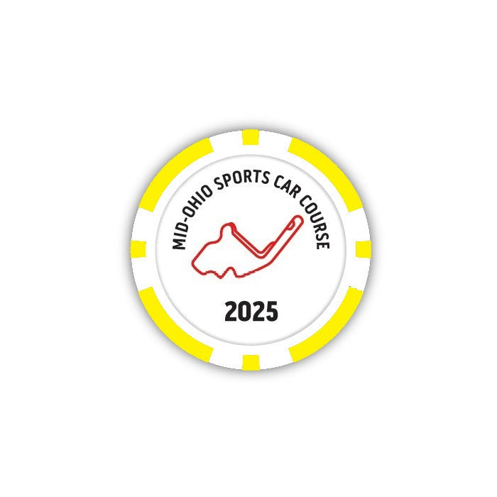 2025 Mid Ohio Poker Chip