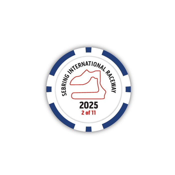 2025 Sebring Poker Chip