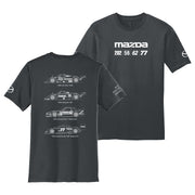 2026 Mitty Mazda Heritage Collection Tee - Charcoal