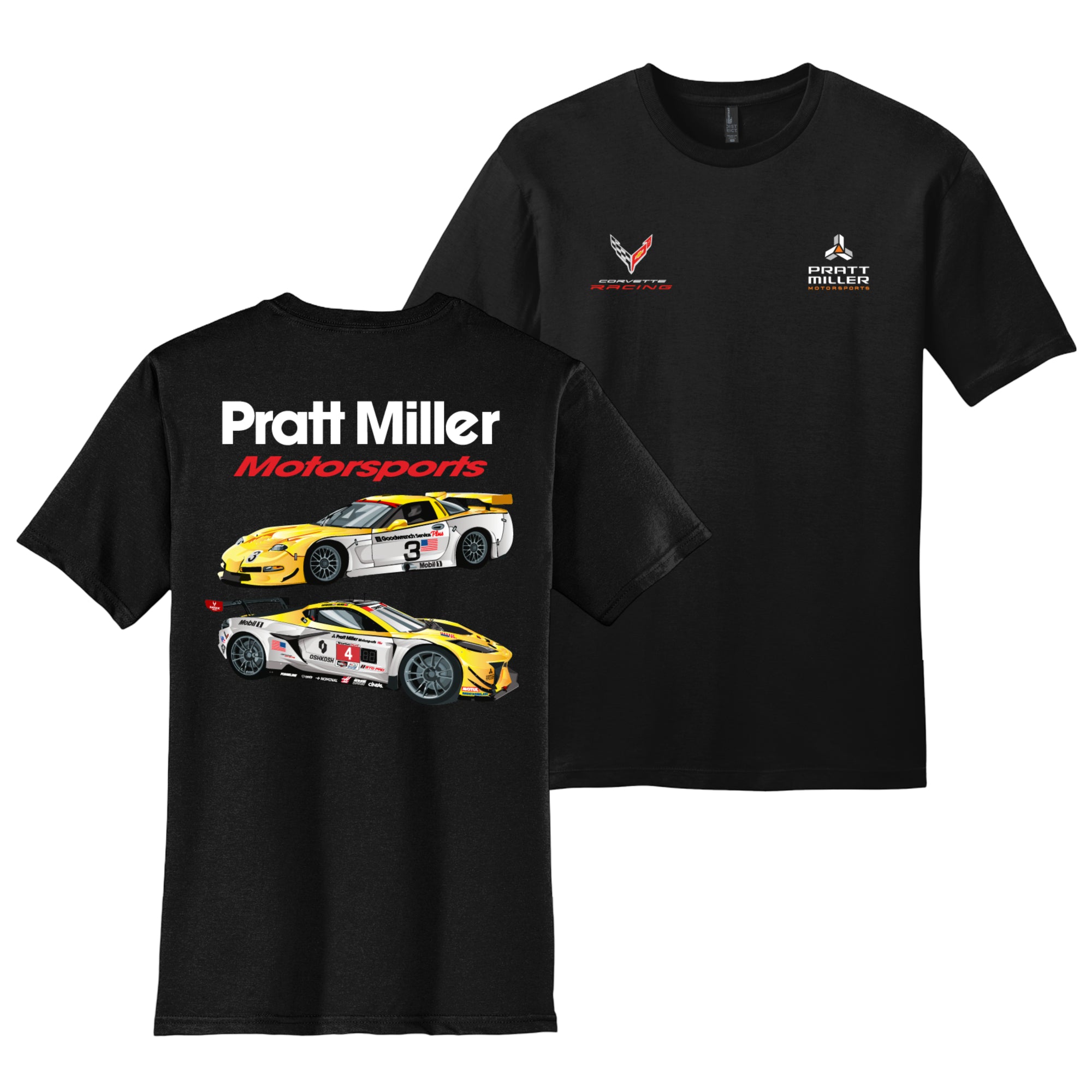 Corvette Racing Laguna Seca Tee - Black