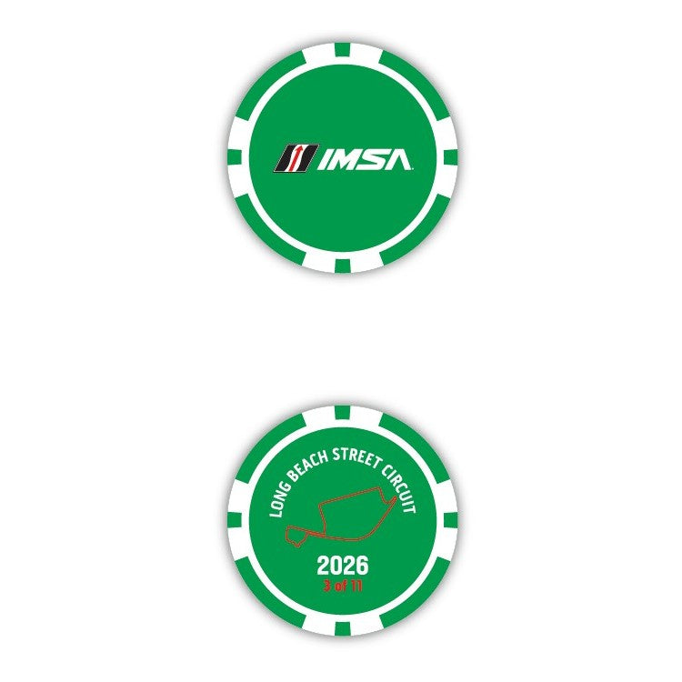 2026 IMSA Long Beach Poker Chip