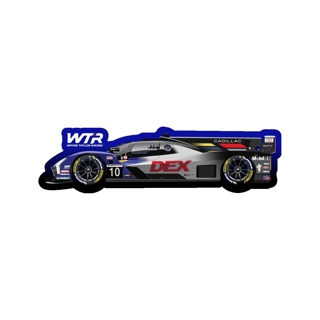 2026 Wayne Taylor Racing #10 Car Magnet
