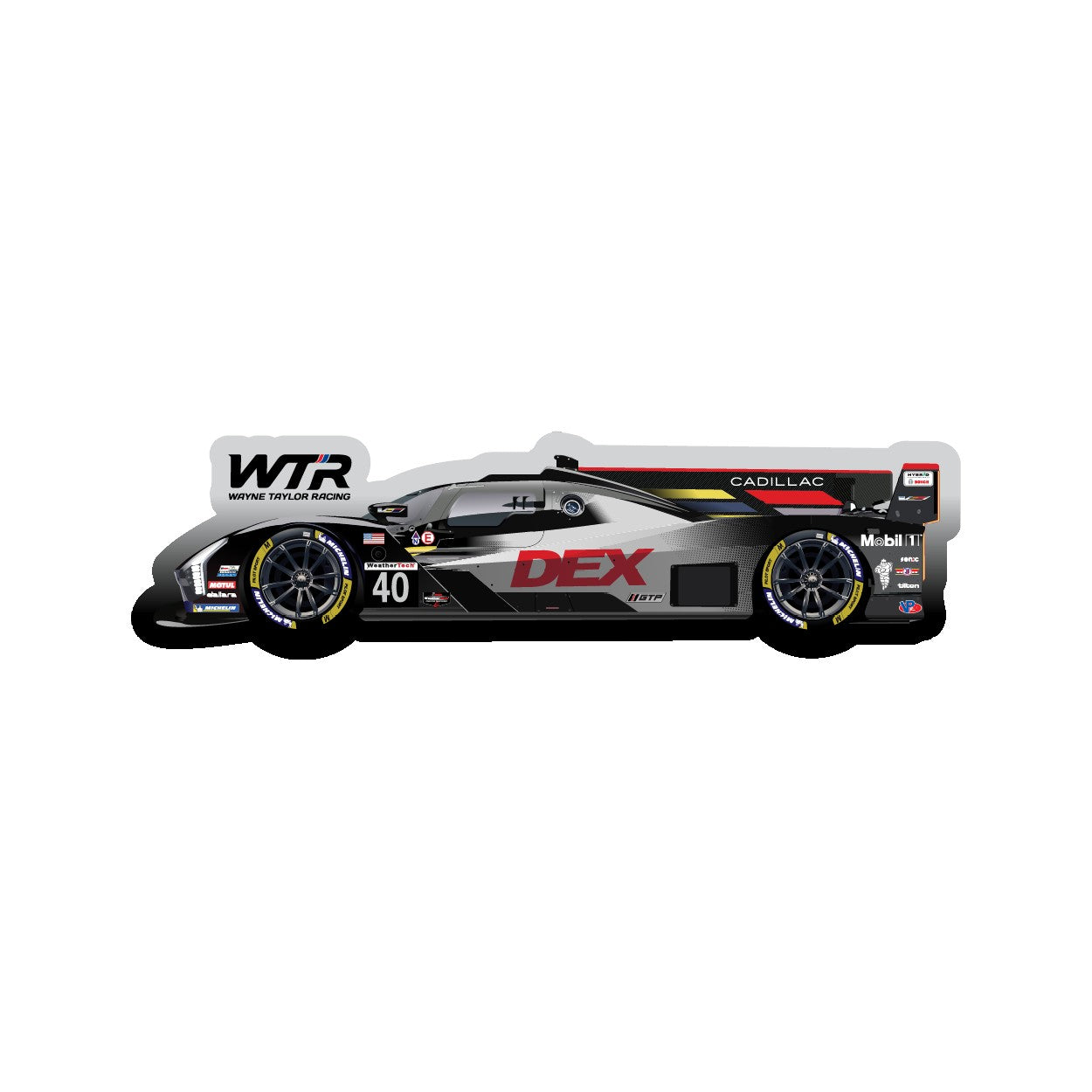 2026 Wayne Taylor Racing #40 Car Magnet