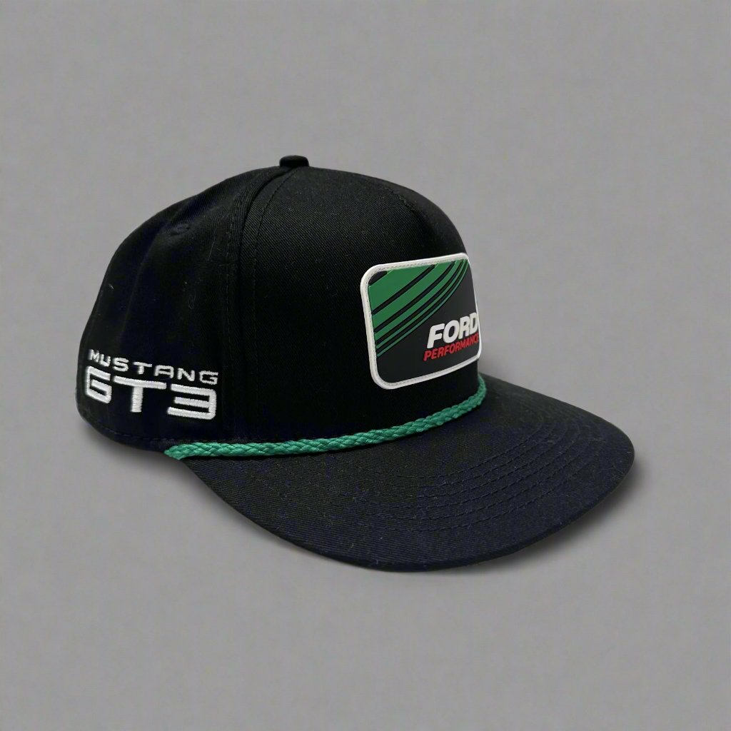 Ford Performance Flatbill Hat - Black / Green