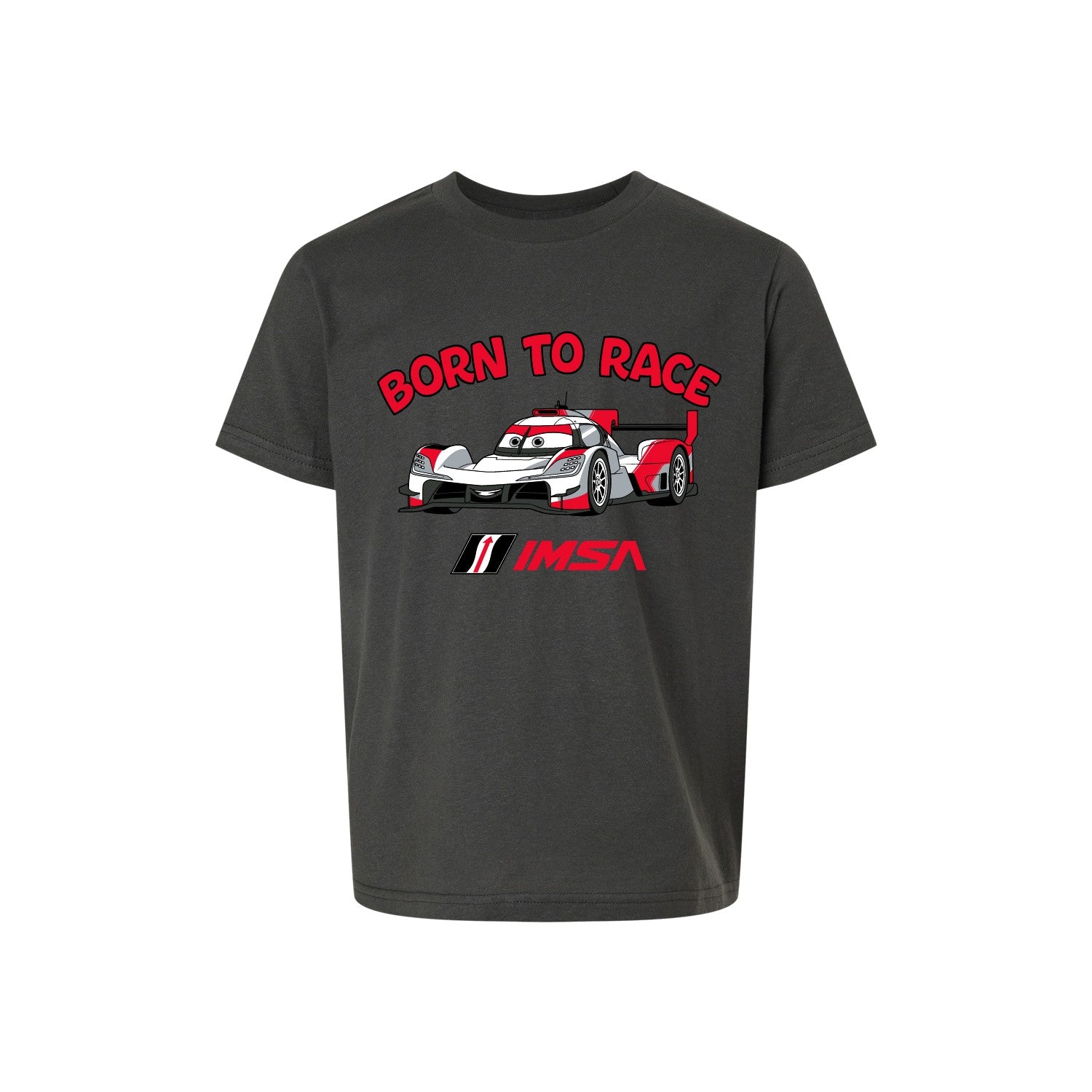 IMSA "Born to Race" Infant Tee - Charcoal
