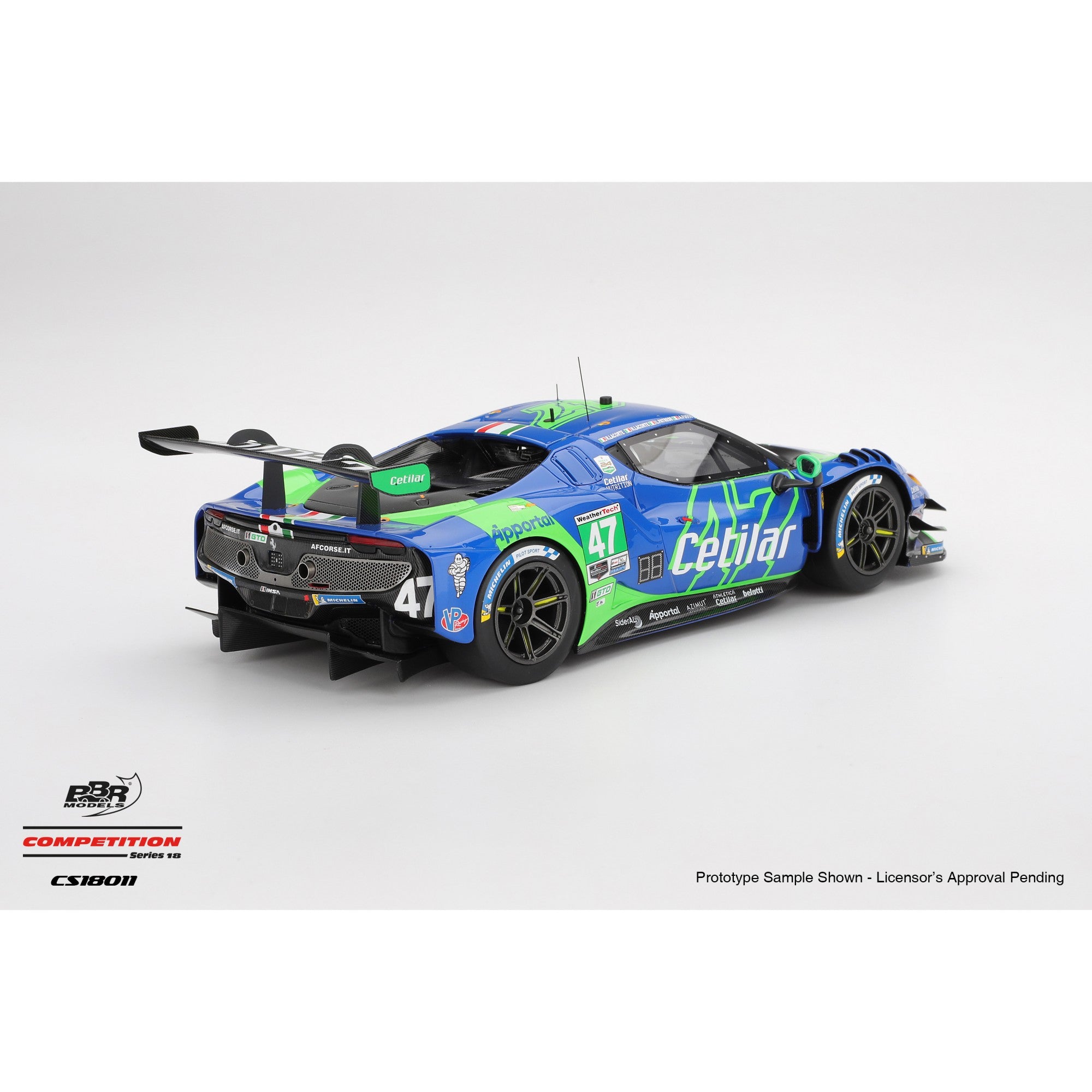 PRE-ORDER 1/18 Ferrari 296 GT3 #47 2025 Daytona
