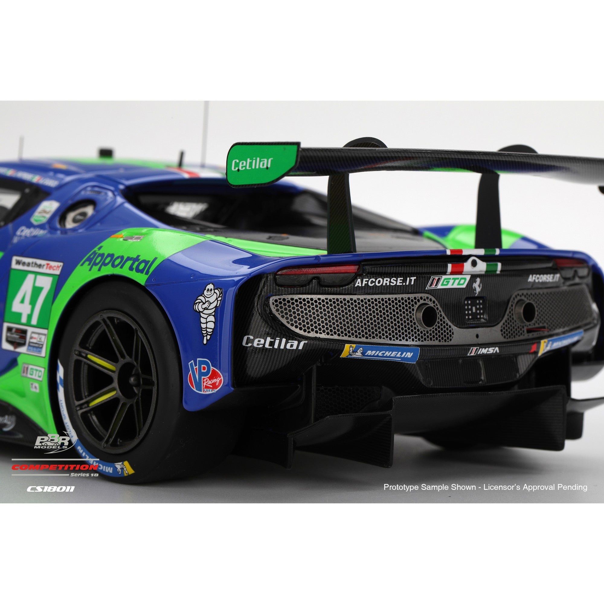 PRE-ORDER 1/18 Ferrari 296 GT3 #47 2025 Daytona