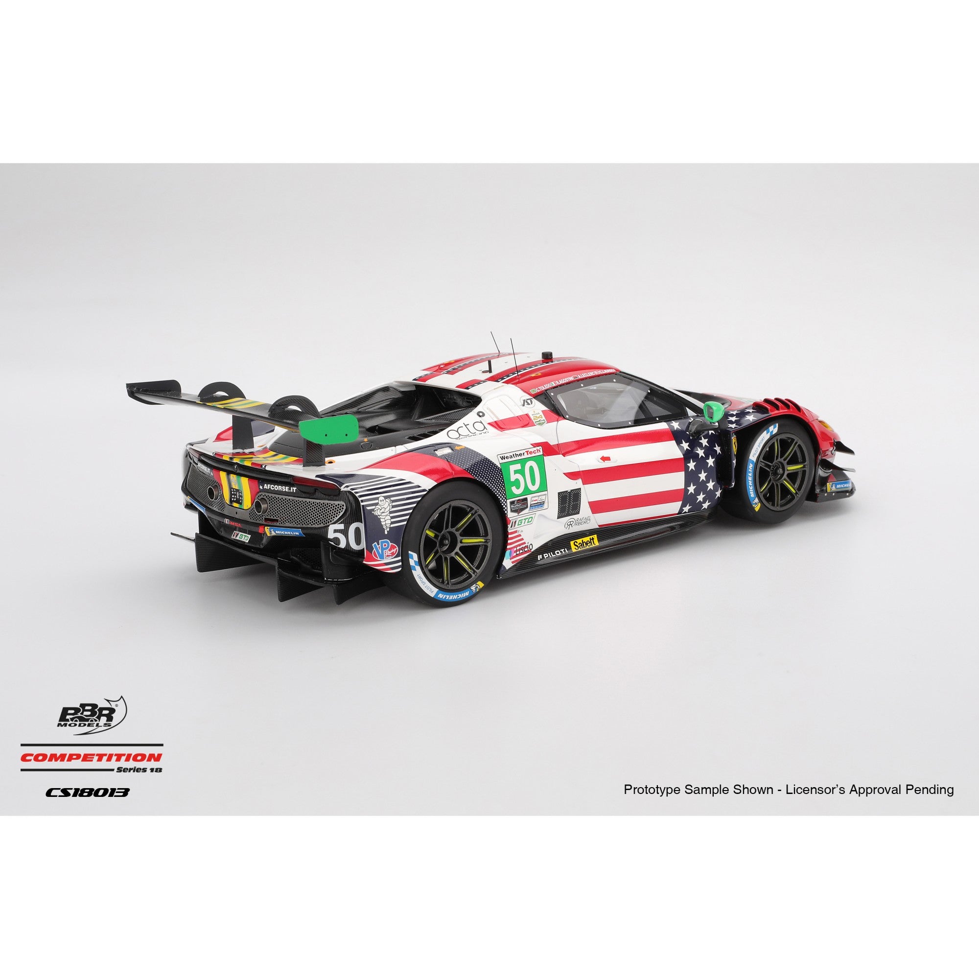 PRE-ORDER 1/18 Ferrari 296 GT3 #50 2025 Daytona