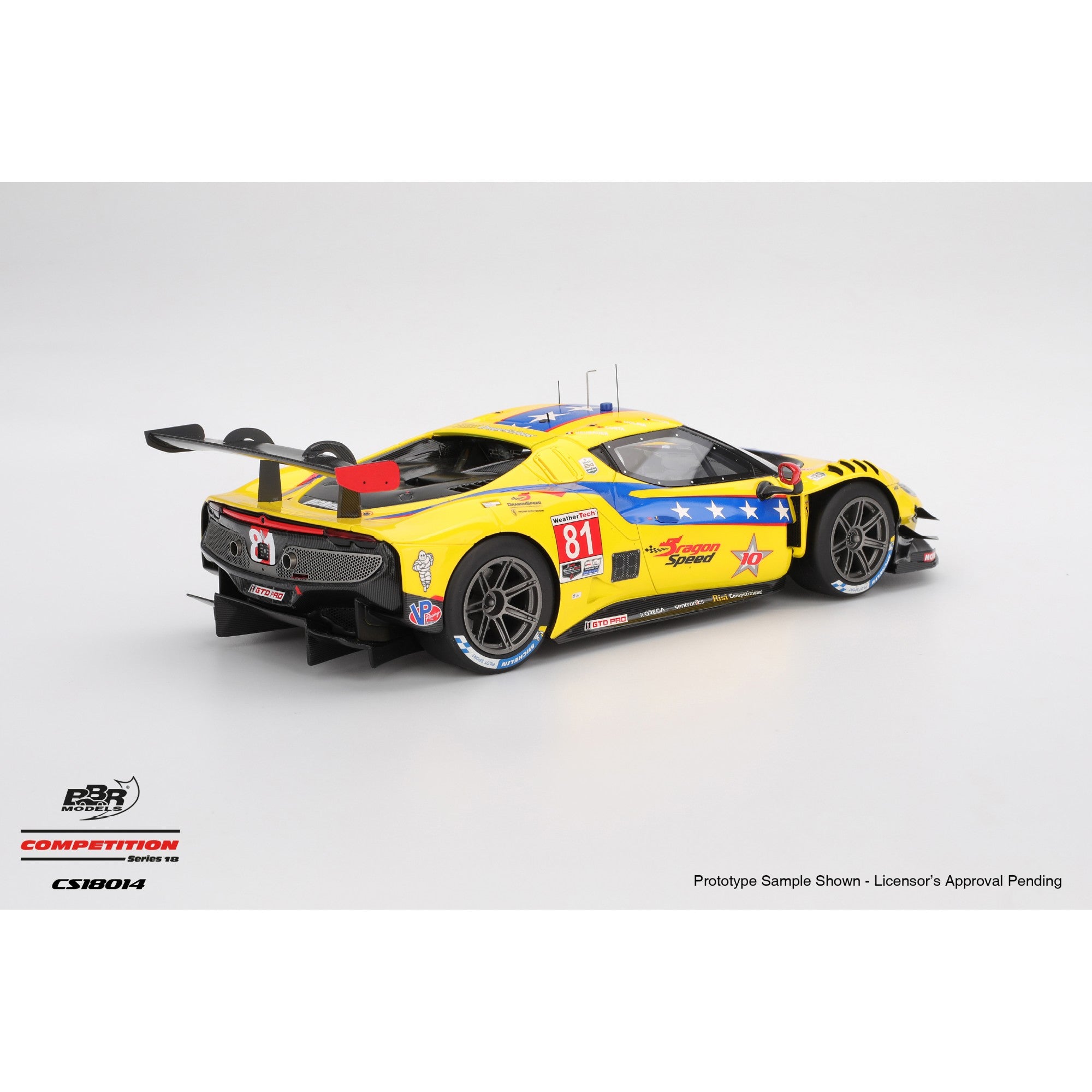 PRE-ORDER 1/18 Ferrari 296 GT3 #81 2025 Daytona
