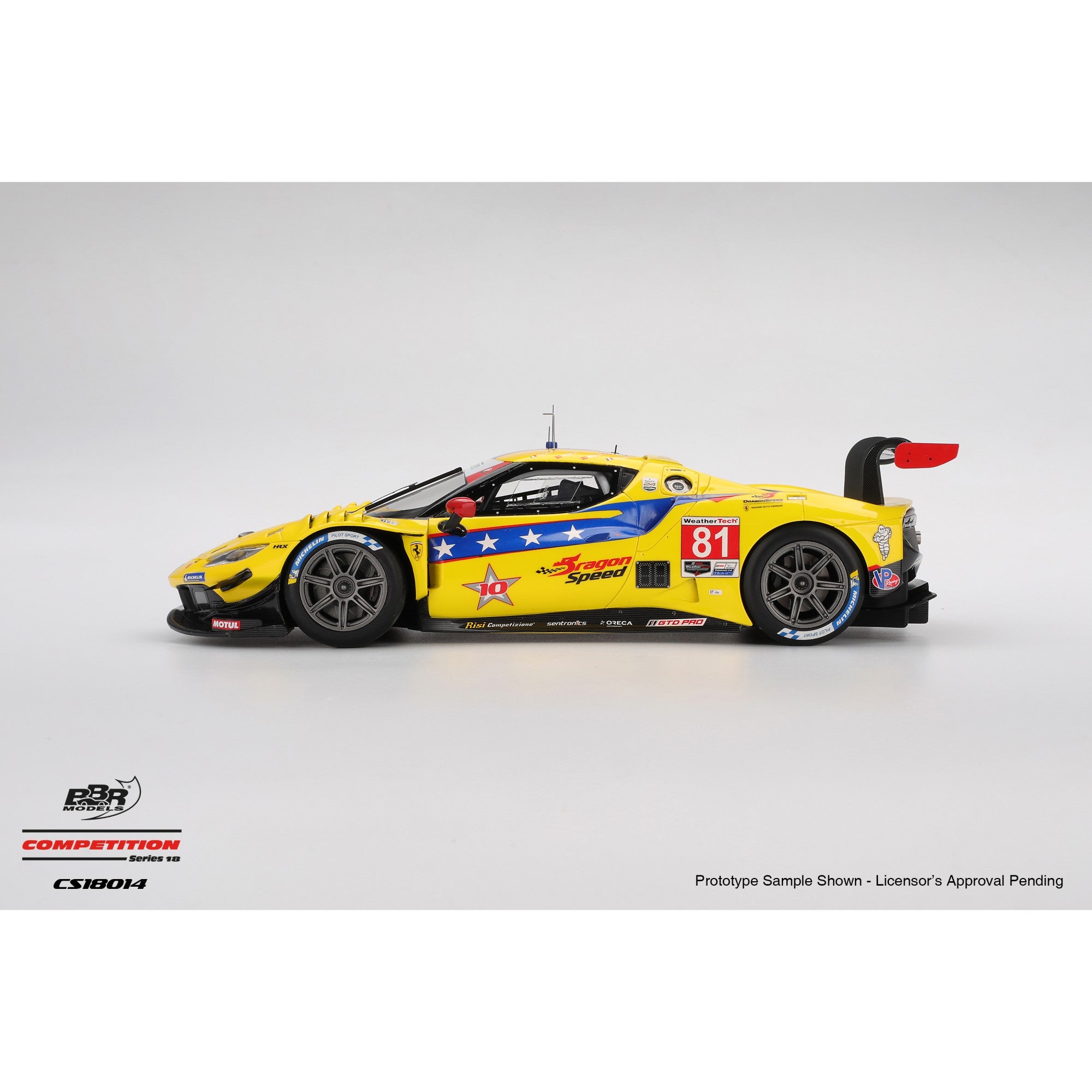 1/18 Ferrari 296 GT3 #81 2025 Daytona