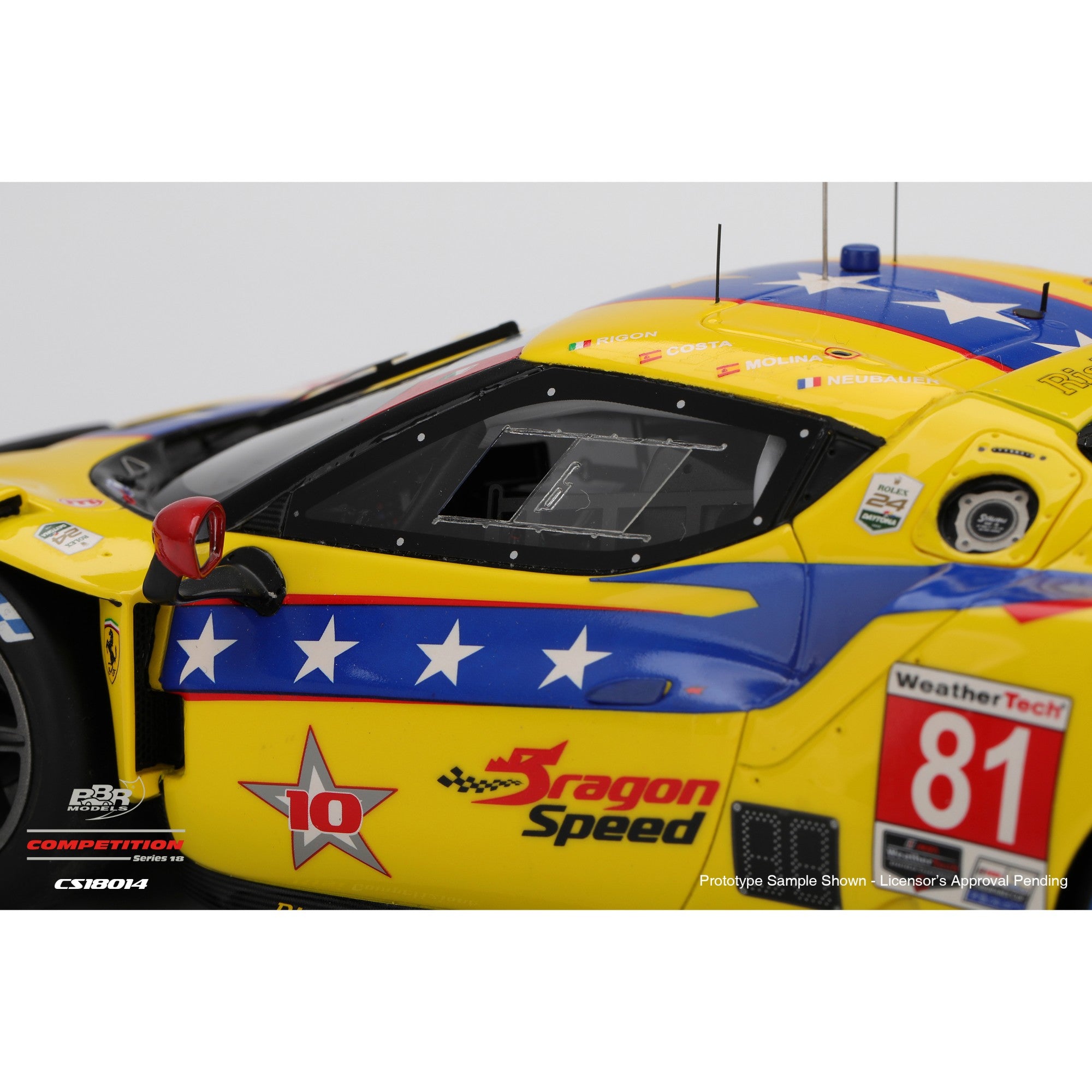 1/18 Ferrari 296 GT3 #81 2025 Daytona