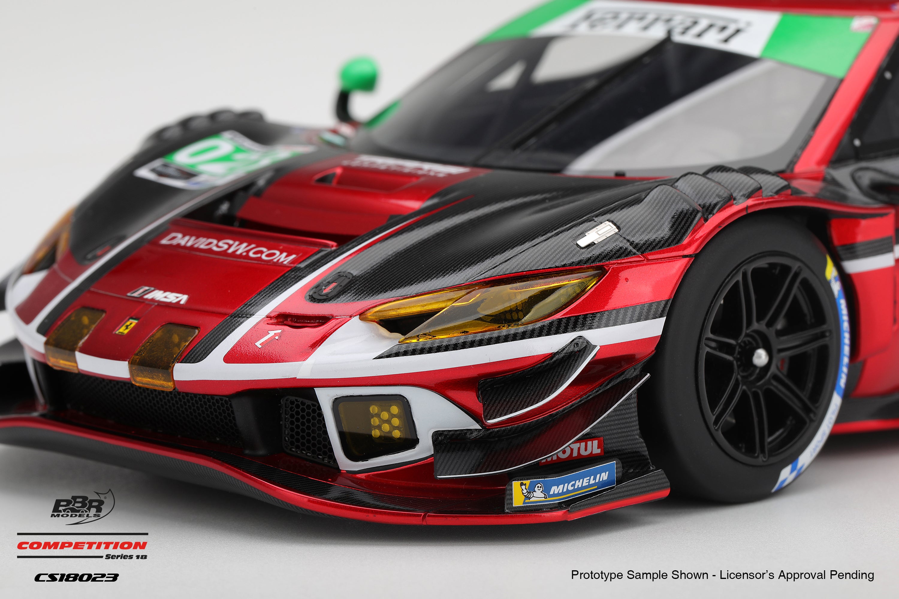 PRE-ORDER 1/18 Ferrari 296 GT3 #023 2025 Petit Le Mans
