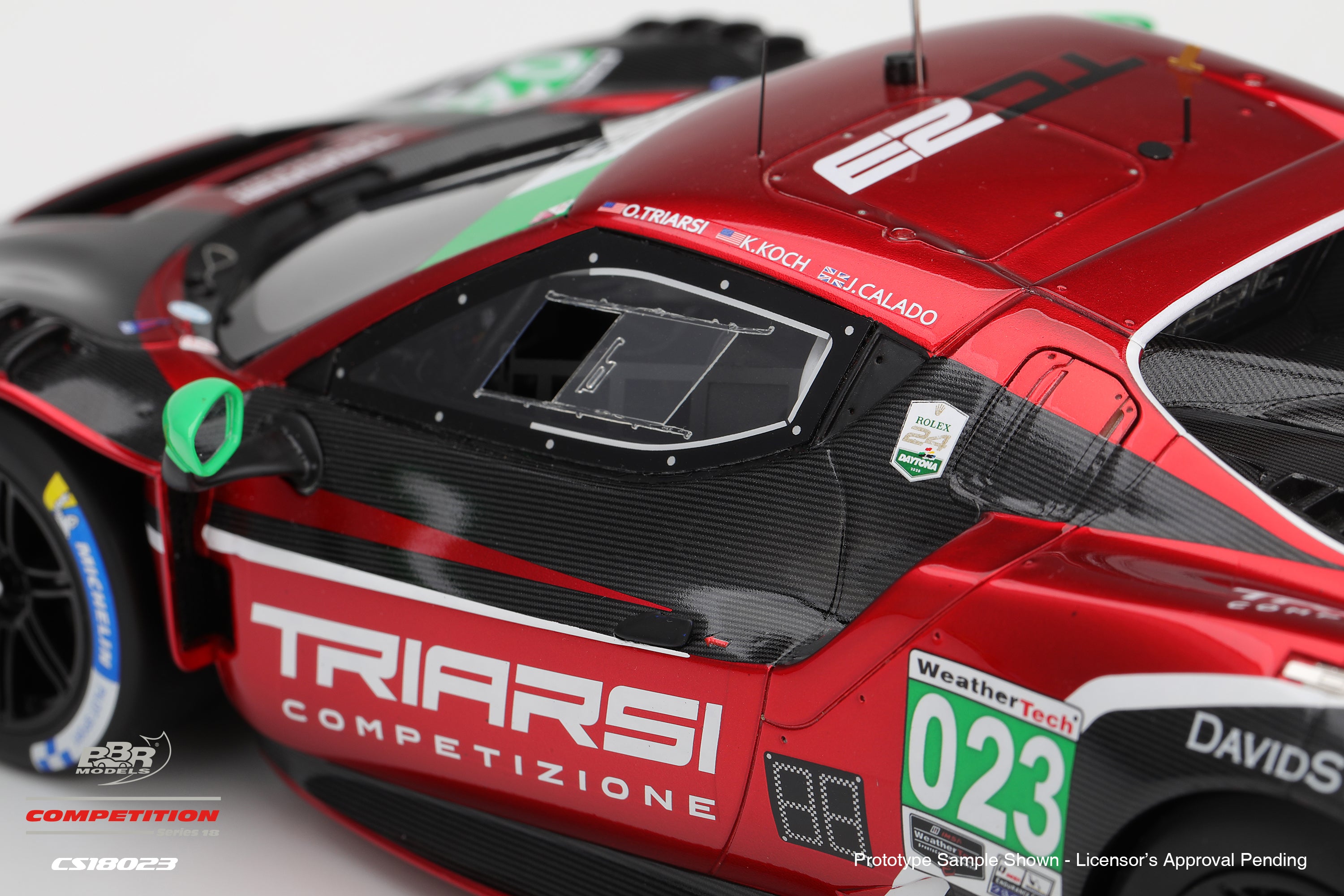 PRE-ORDER 1/18 Ferrari 296 GT3 #023 2025 Petit Le Mans