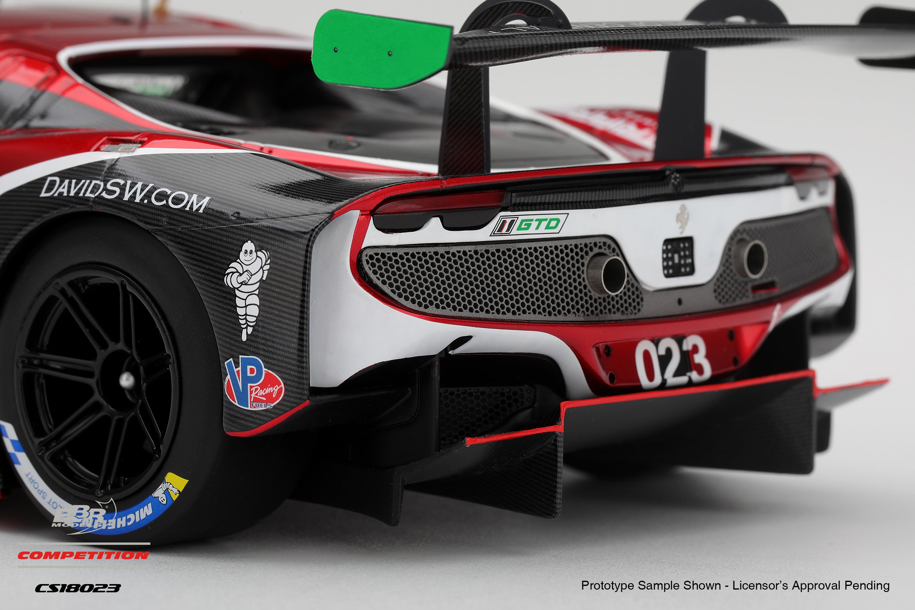 PRE-ORDER 1/18 Ferrari 296 GT3 #023 2025 Petit Le Mans