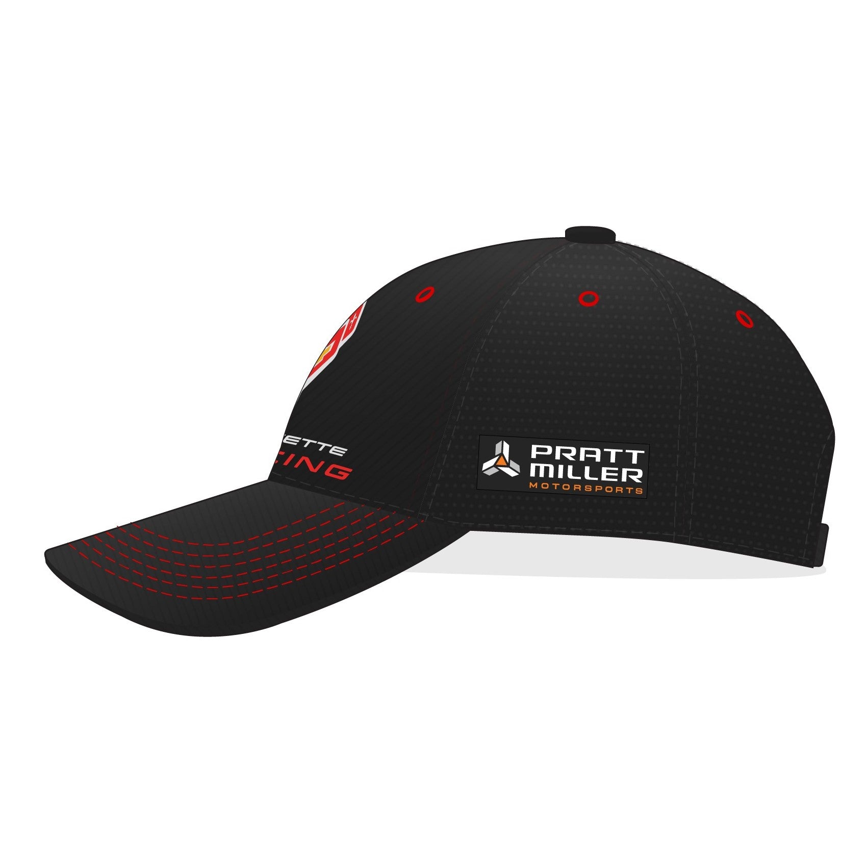 Corvette Racing Trucker Hat - Black