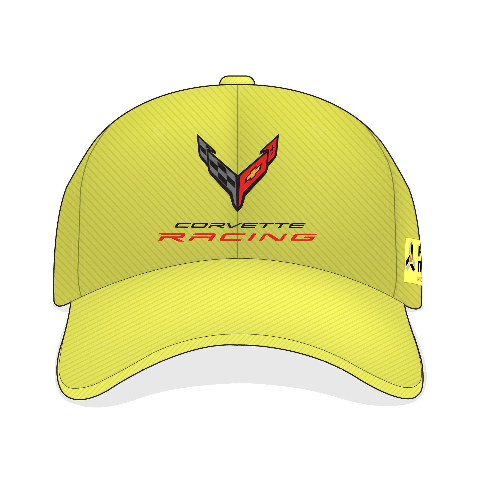 Corvette Racing Twill Hat - Yellow