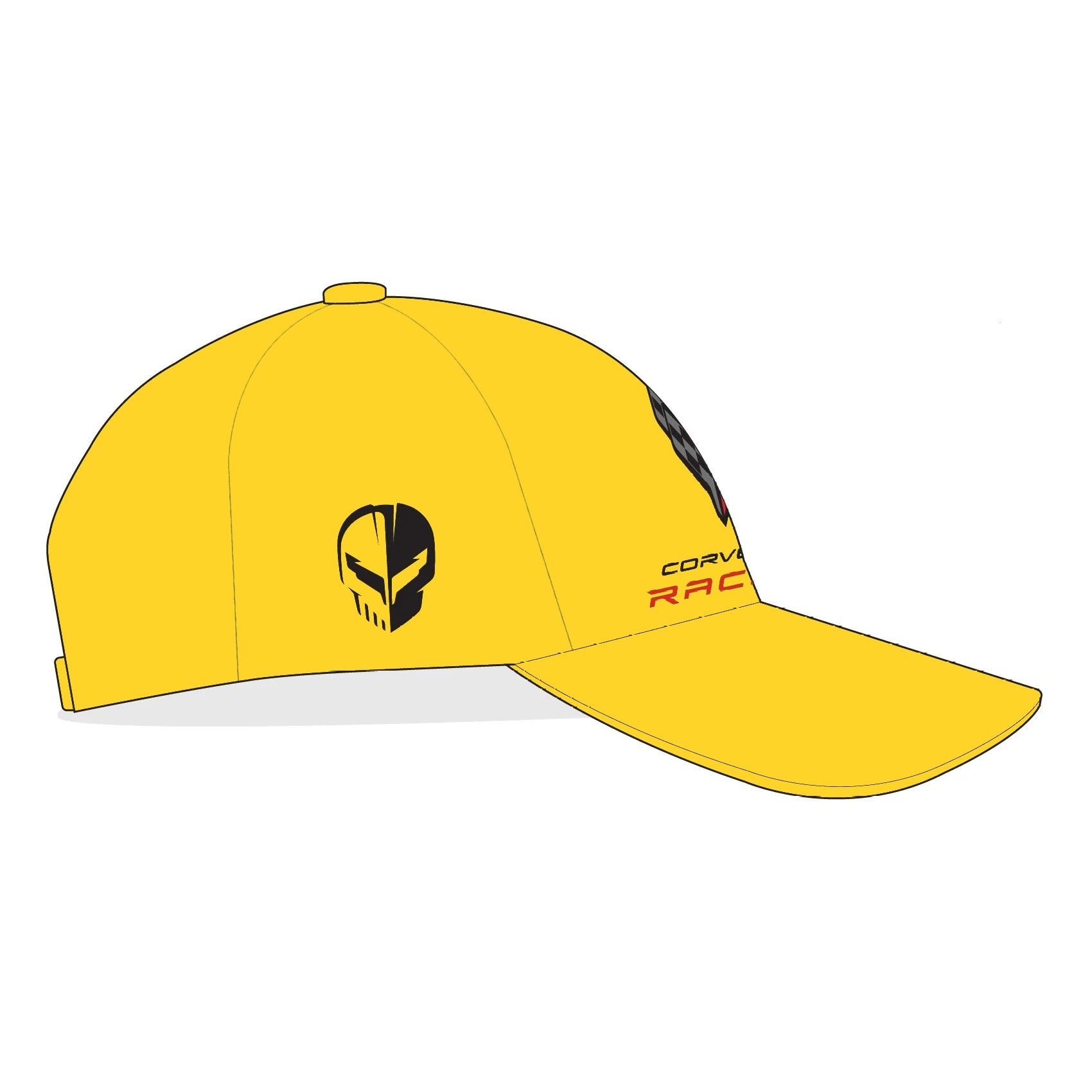 Corvette Racing Twill Hat - Yellow