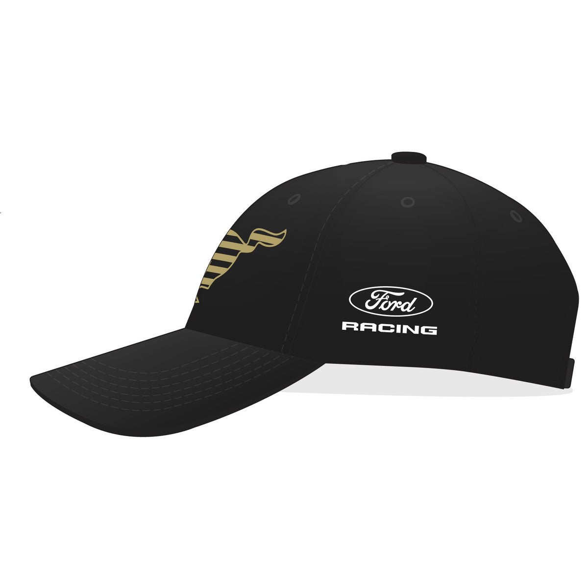 Ford Racing Gold Pony Performance Hat – Team IMSA