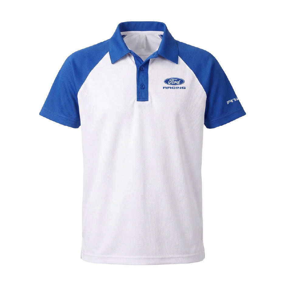 Ford Racing Performance Polo - White/Blue