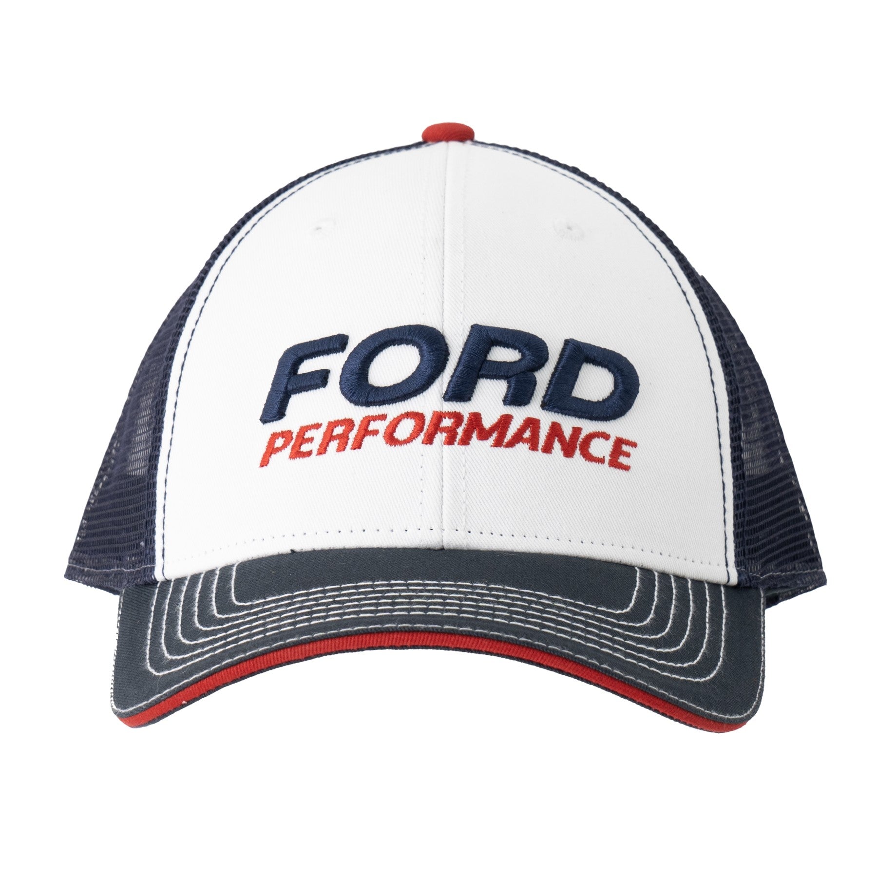 2025 Ford Performance Trucker Hat - White/Navy