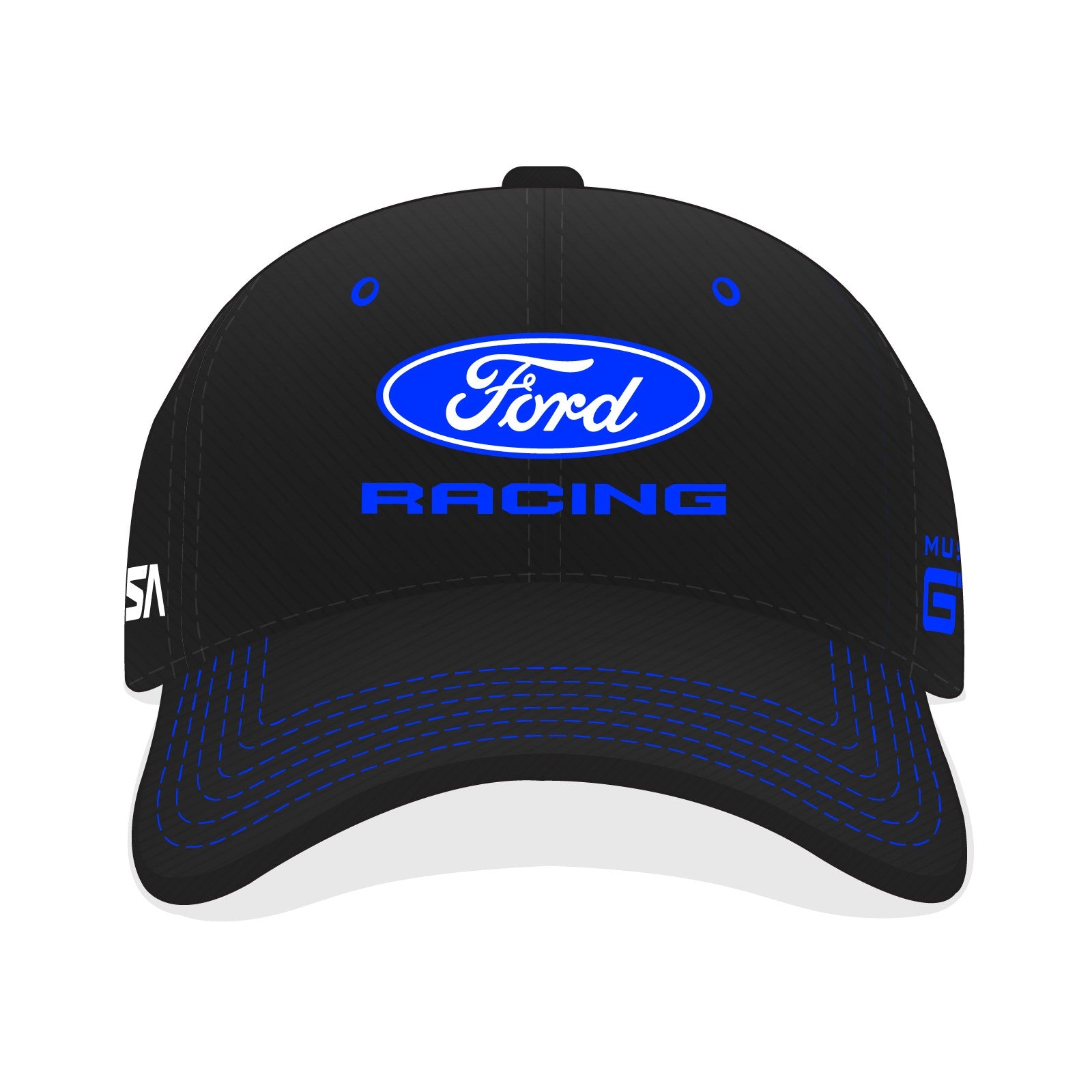 Ford Racing Dad Hat - Black
