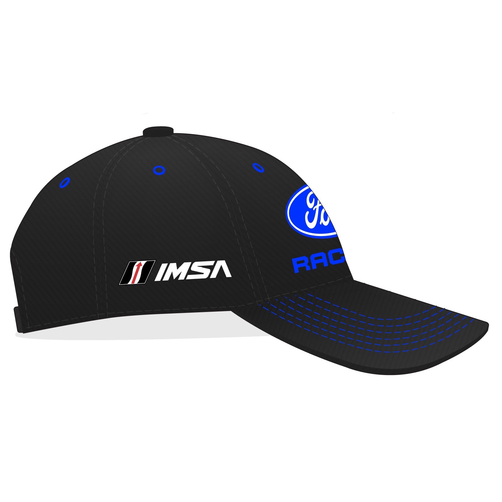 Ford Racing Dad Hat - Black