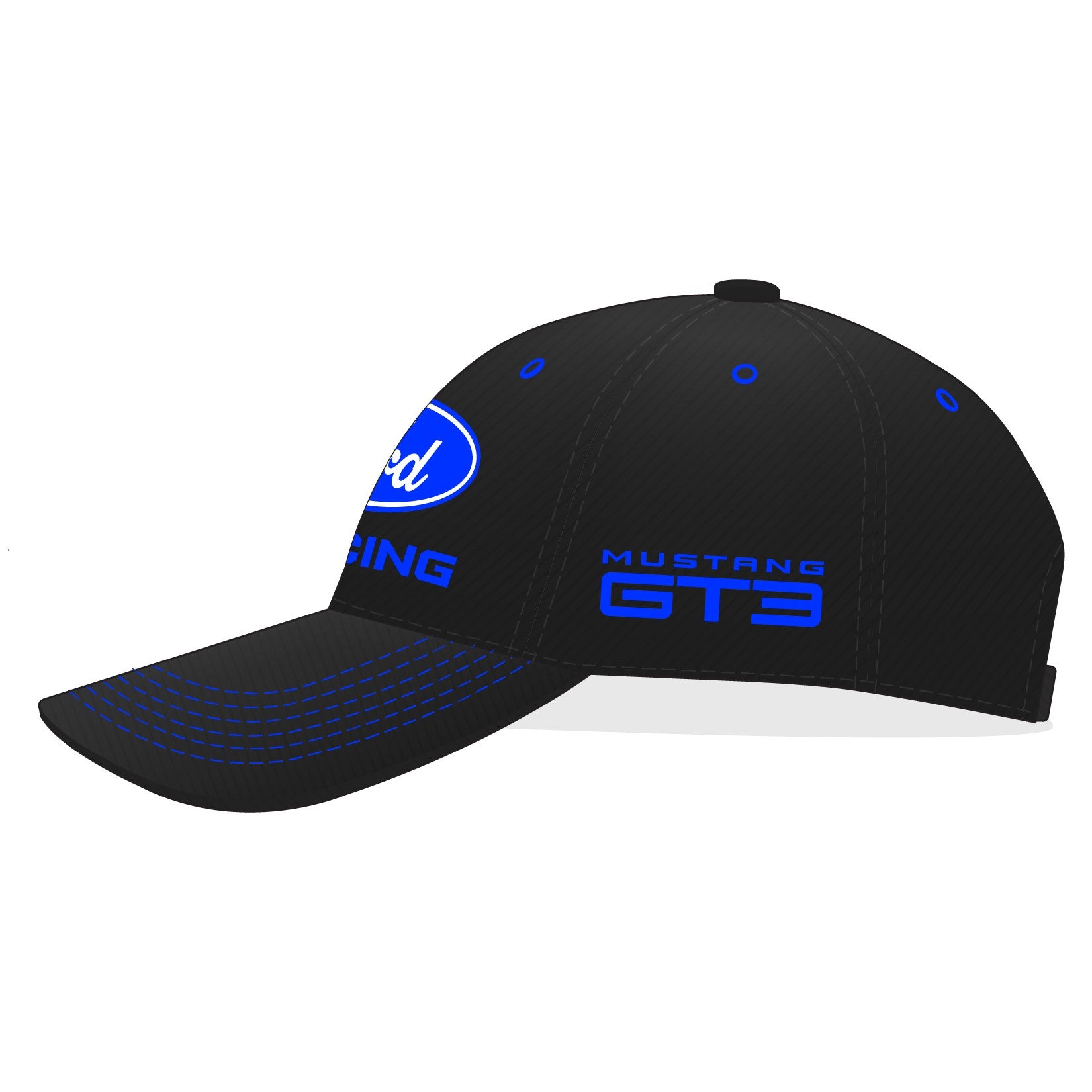 Ford Racing Dad Hat - Black