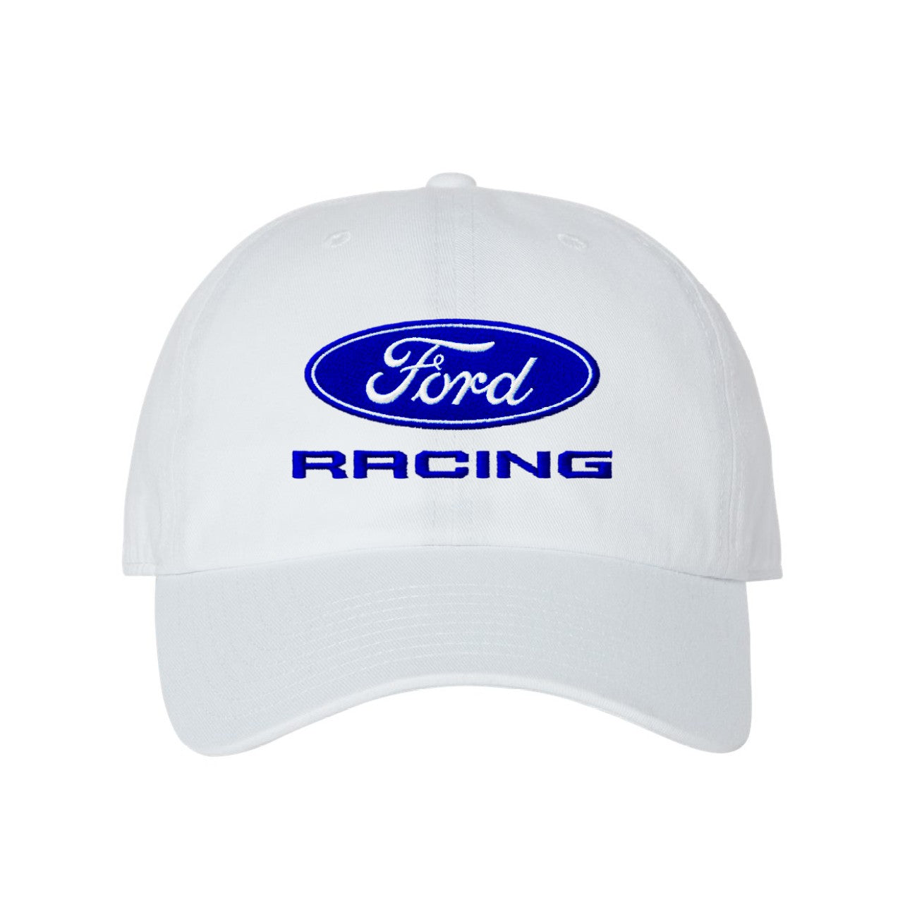 Ford Racing Dad Hat - White