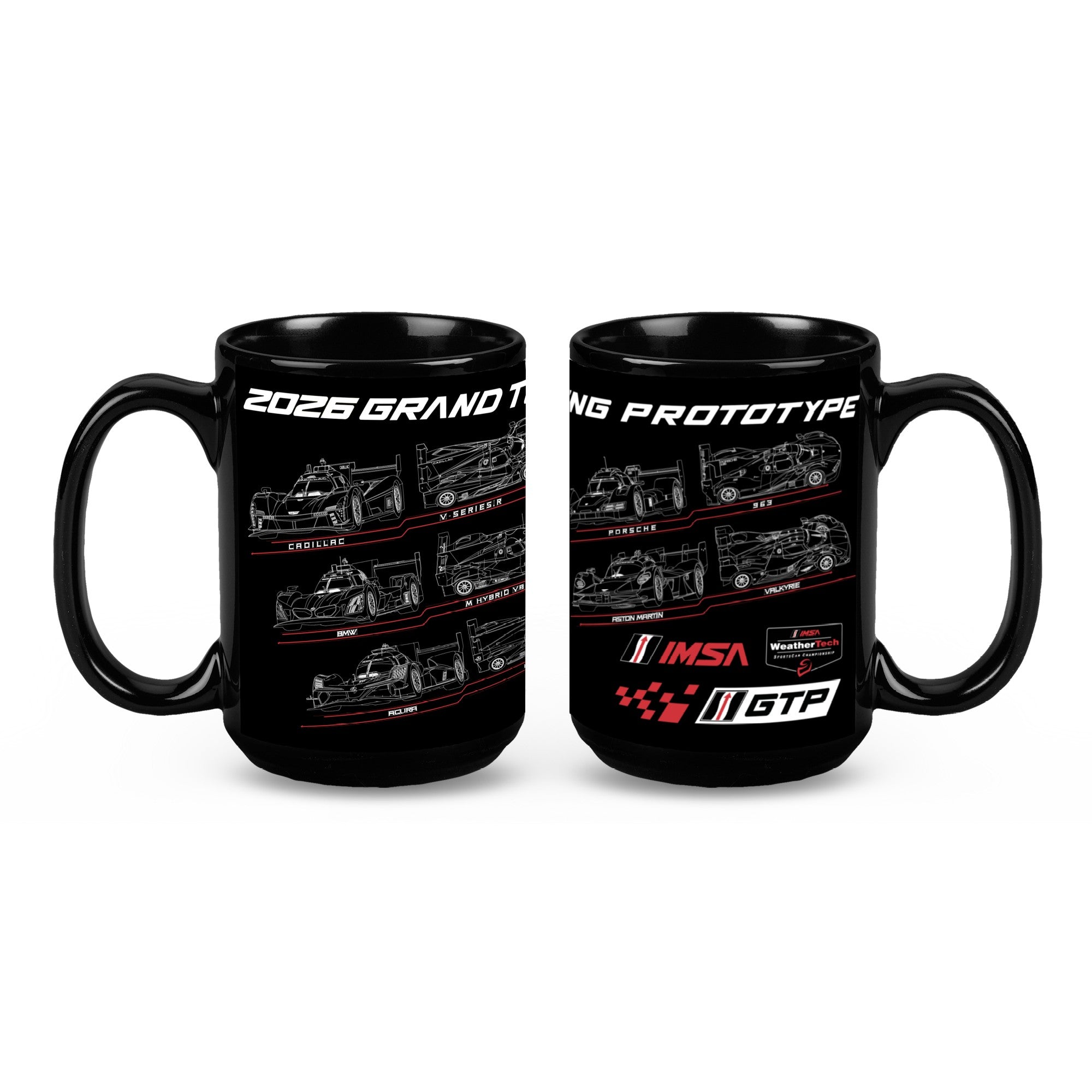 IMSA GTP Technical Print 15oz Coffee Mug
