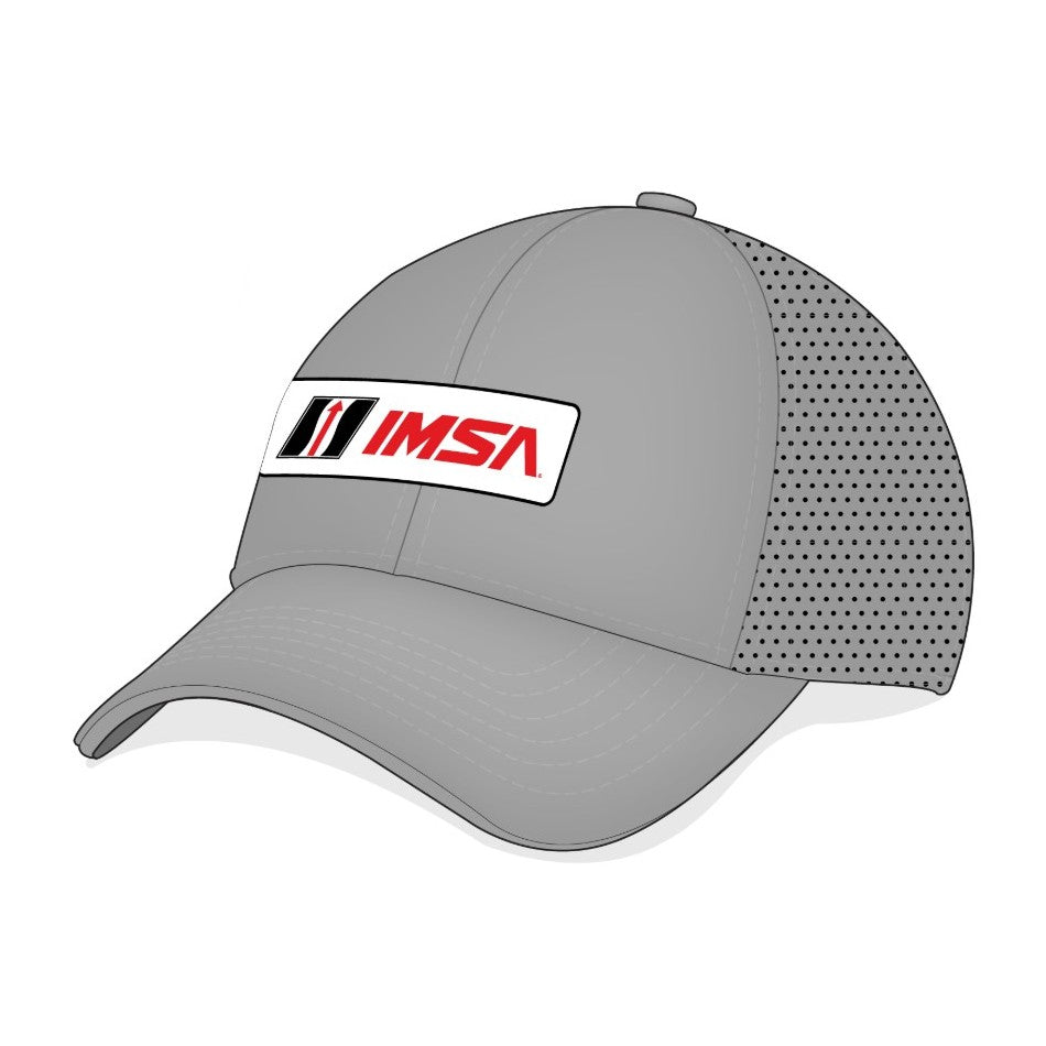 IMSA Rubber Patch Performance Hat - Grey